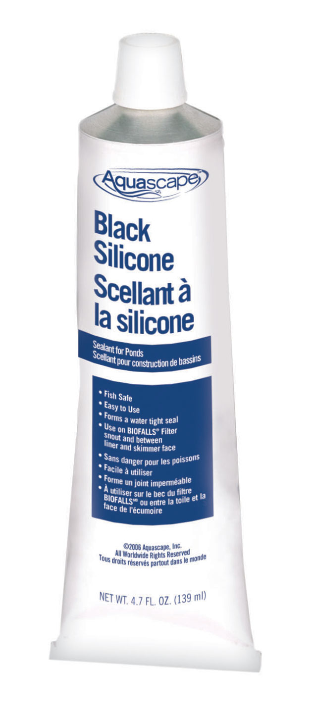 Black Silicone Sealant Fish Safe Aquascapes