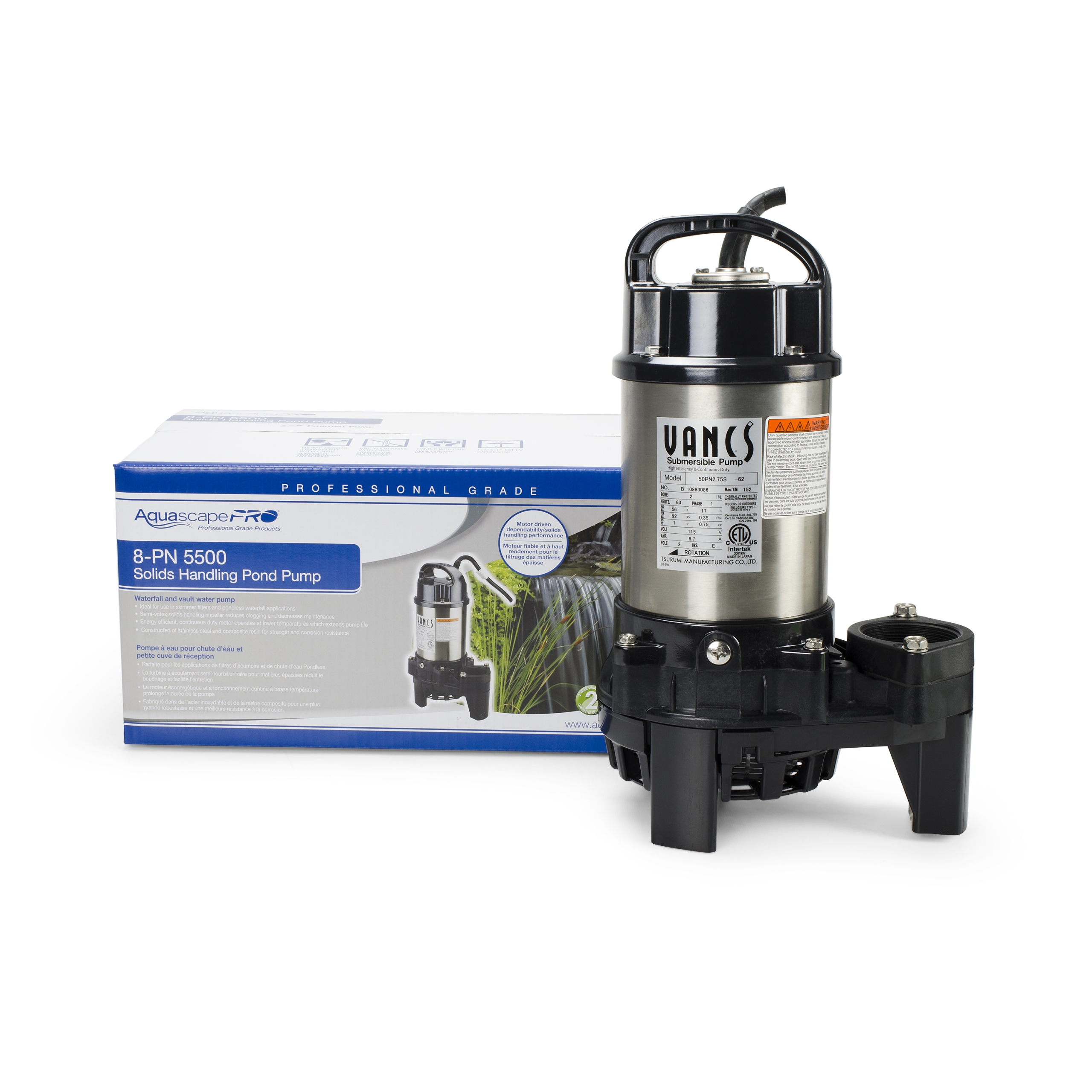 Aquascape PN Series Solids-Handling Pond Pumps (Upright)