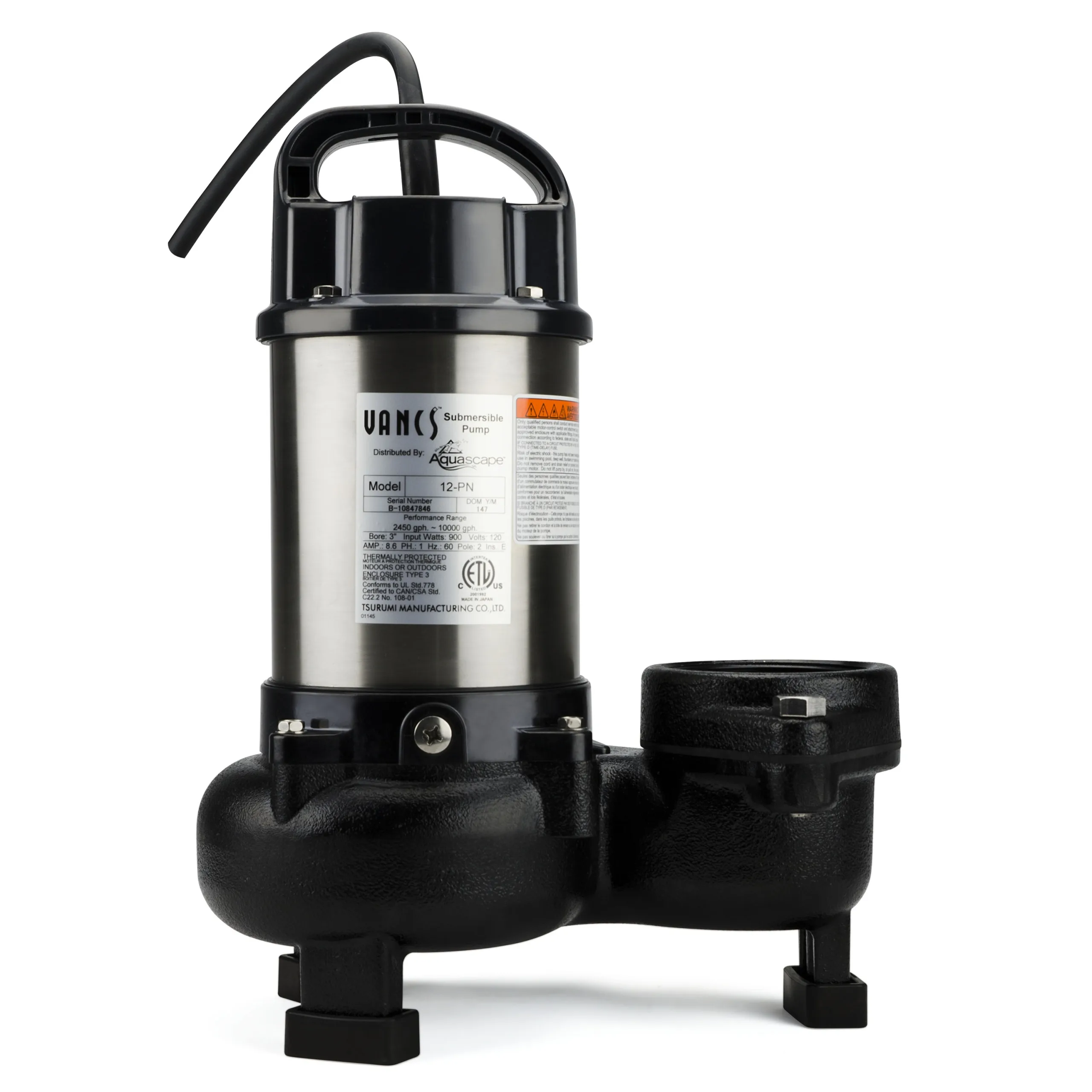 Aquascape PN Series Solids-Handling Pond Pumps (Upright) - Image 3