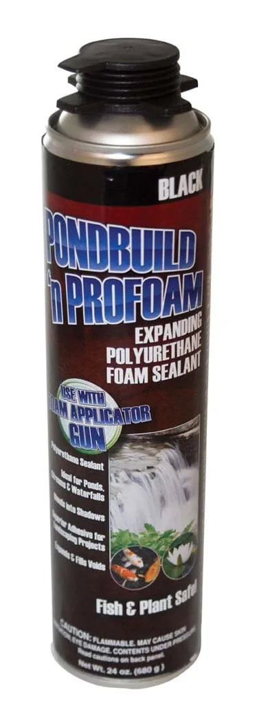 Professional Black Waterfall Foam