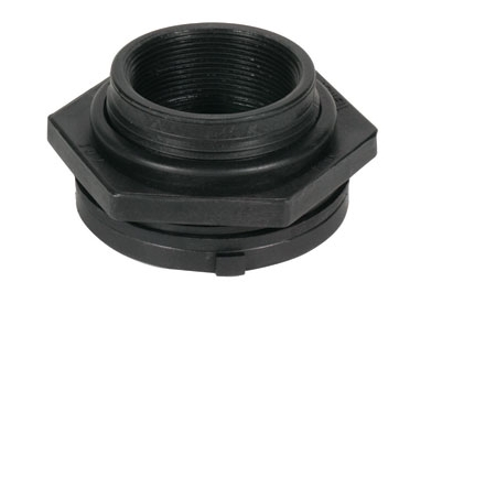 Black Poly Bulkhead Fittings