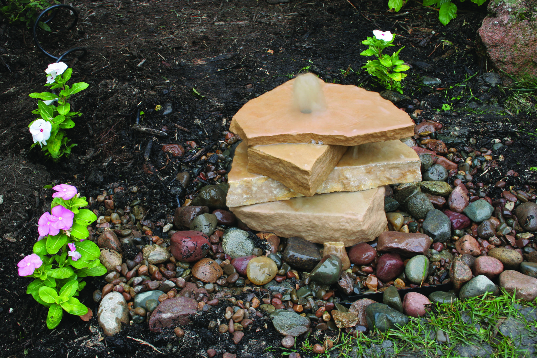 AquaRock Fountain Kit to Incorporate water into your garden or home