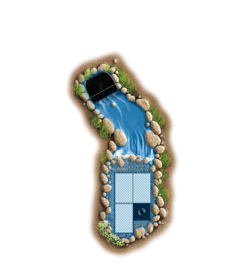 Aquascape Small Pondless® Waterfall Kit 6' Stream - Image 2