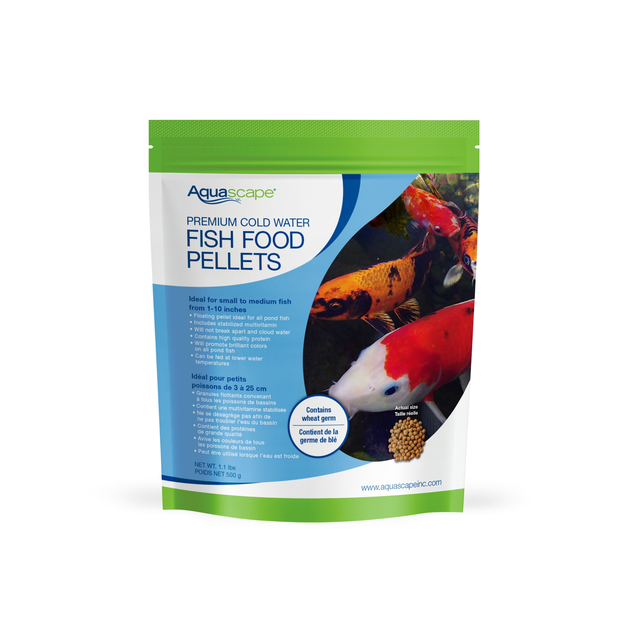 Aquascape Premium Cold Water Fish Food Pellets