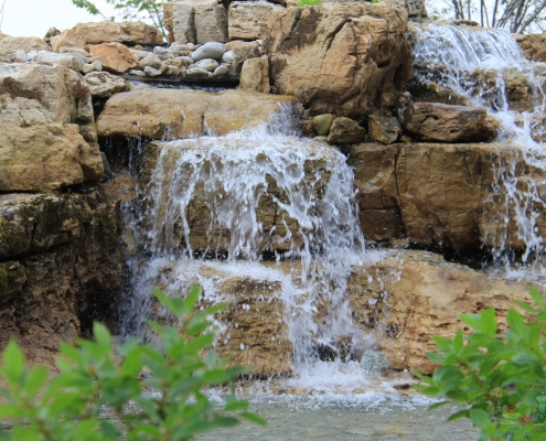 Waterfalls in Ponds and Water Gardens, Backyard Water Feature