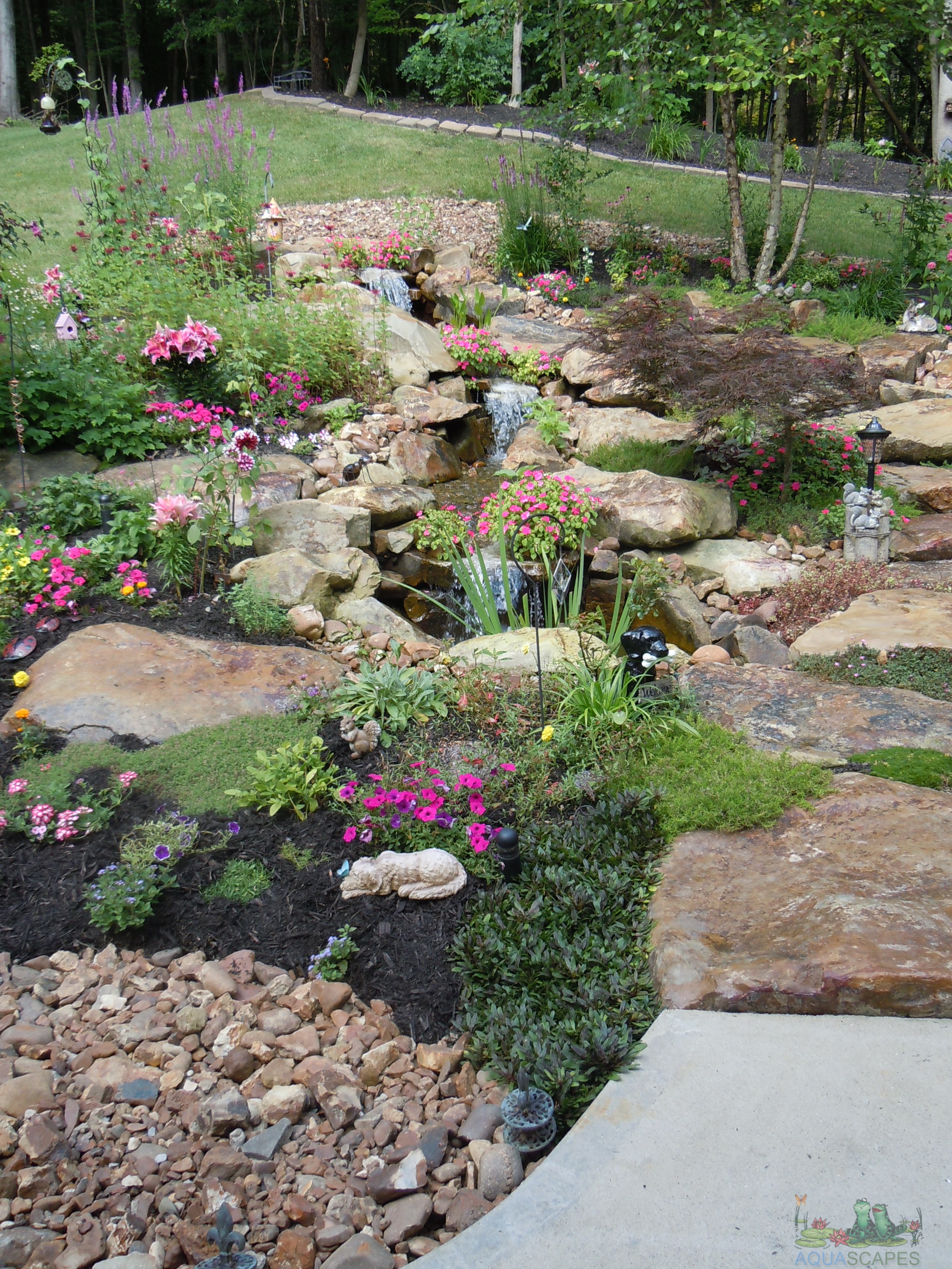 Low Maintenance Water Features for Ponds