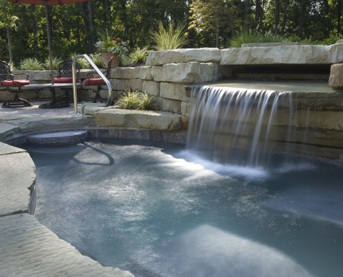 Naturalistic water features