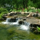 outdoor water feature