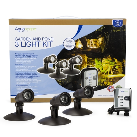 Aquascape 3-Light Spotlight Kit