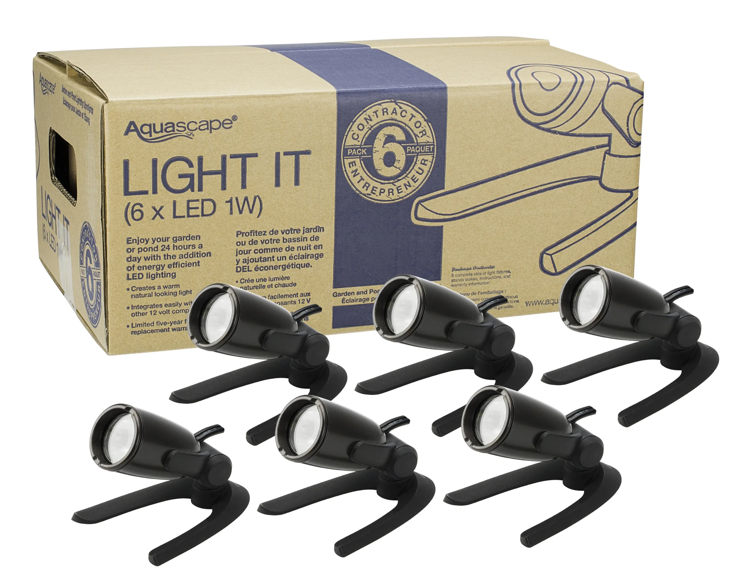 Aquascape LED Spotlight 6-Packs