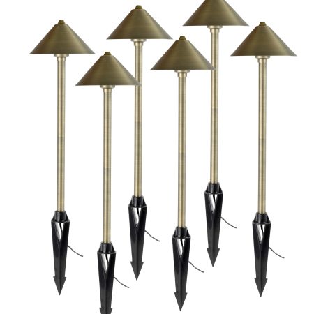 Aquascape Path and Area 3-Watt LED Dome Top Landscape Light 6-Pack