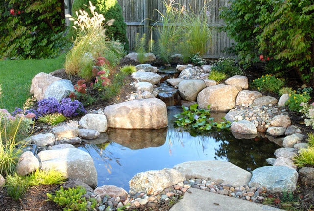 Small Backyard Ponds Aquascapes