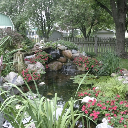 Spillway Bowls, Patio Water Features, and Waterfall Spillway Ideas