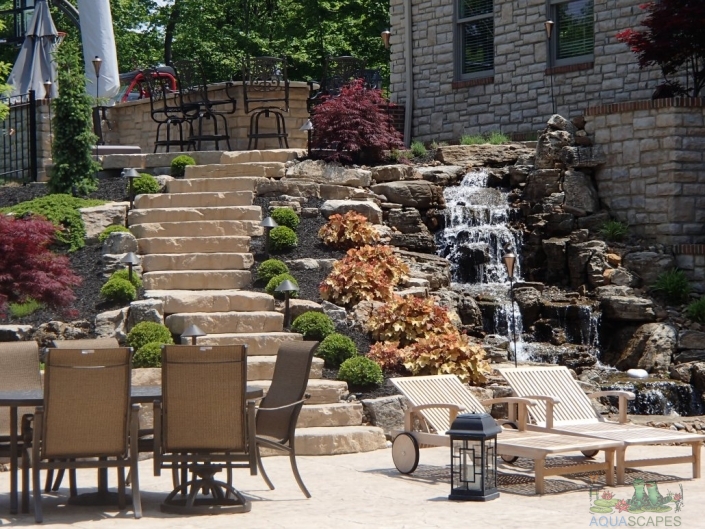 Pondless Waterfall Construction