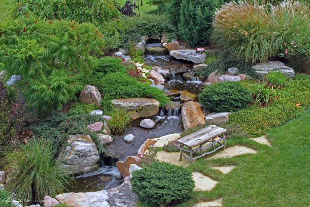 pondless waterfall design