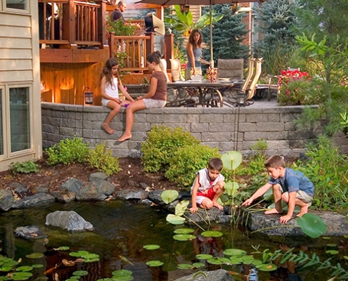 water feature installation residential