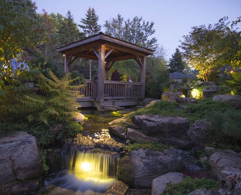 water feature install