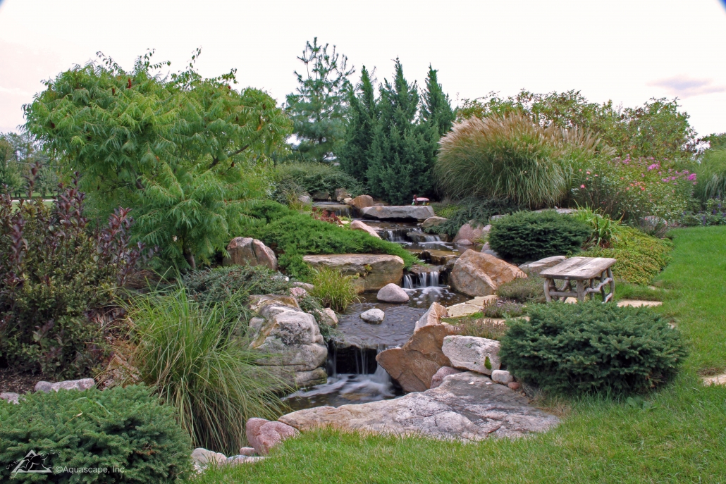 pondless waterfall construction