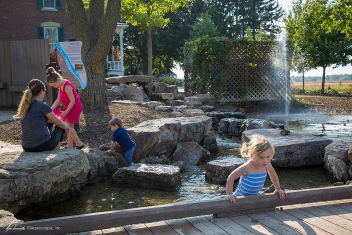 pond pumps people water