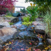 waterfall installation