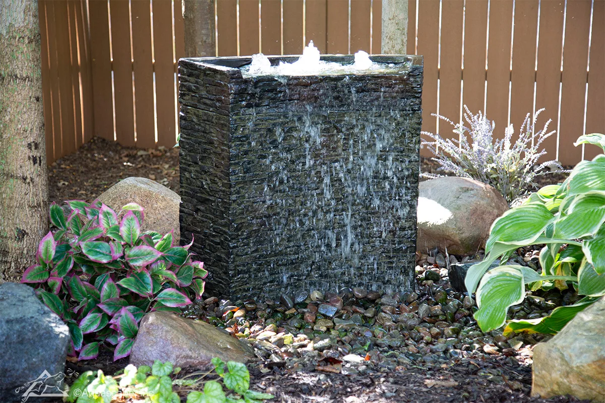 Aquascape Stacked Slate Wall Fountain Kit - 32" H