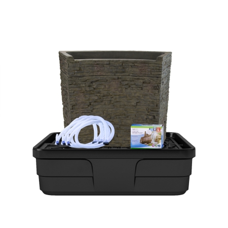 Aquascape Stacked Slate Wall Fountain Kit - 32" H - Image 3