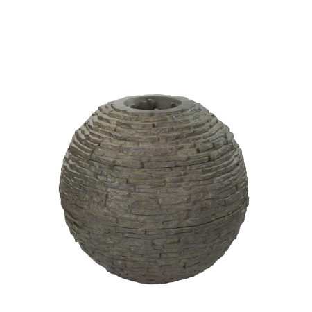 Small Stacked Slate Sphere