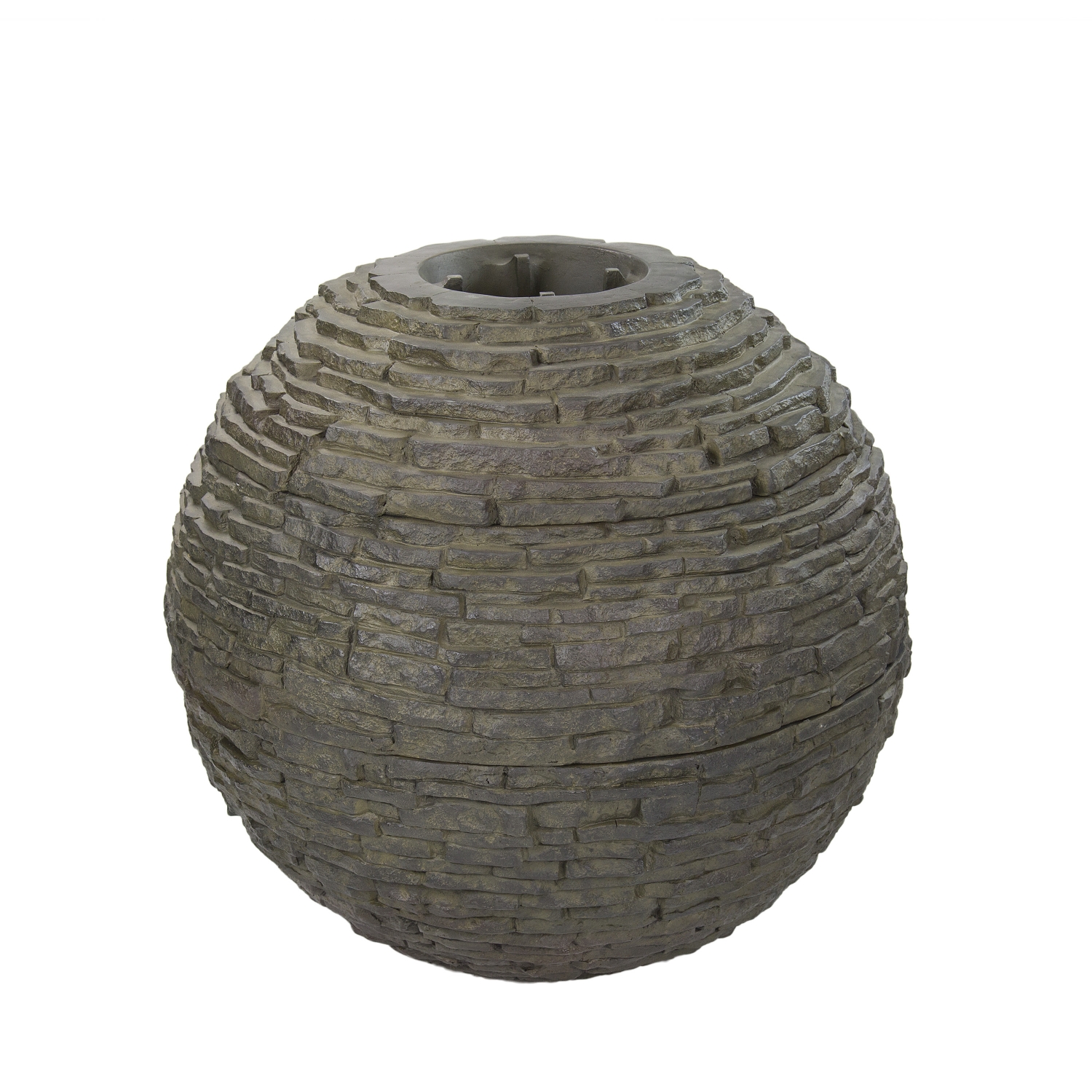 Small Stacked Slate Urn Fountain Kit Aquascapes