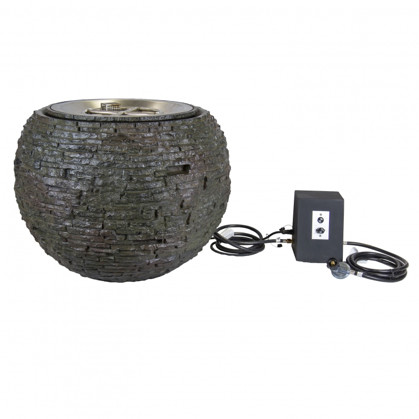 Small Stacked Slate Urn Fountain Kit Aquascapes