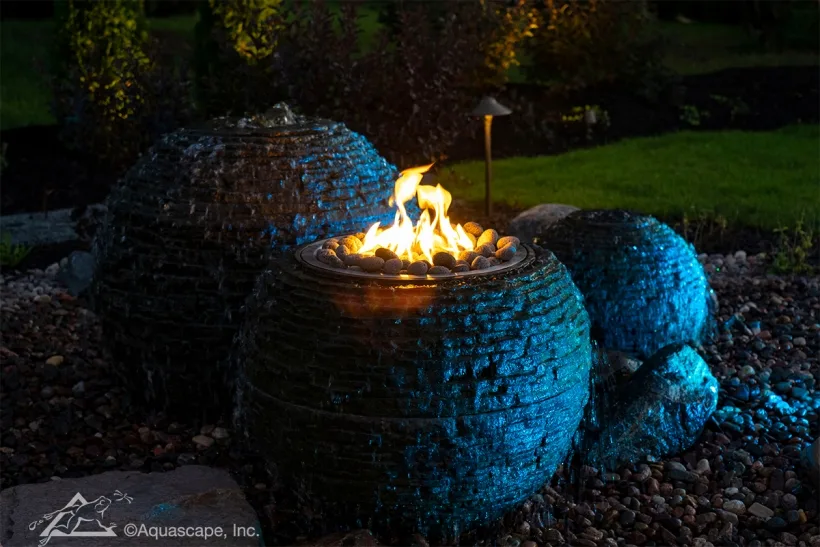 fire and water sphere