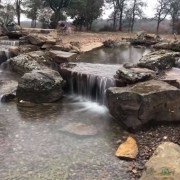 Waterfall and Stream Installation