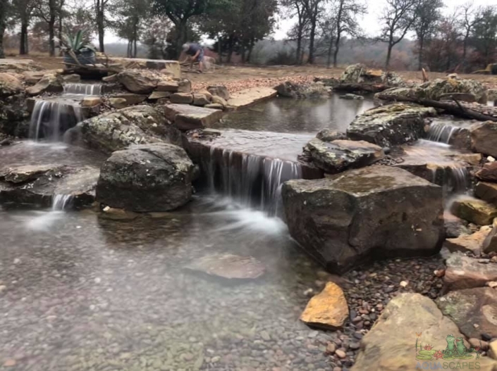 Waterfall and Stream Installation