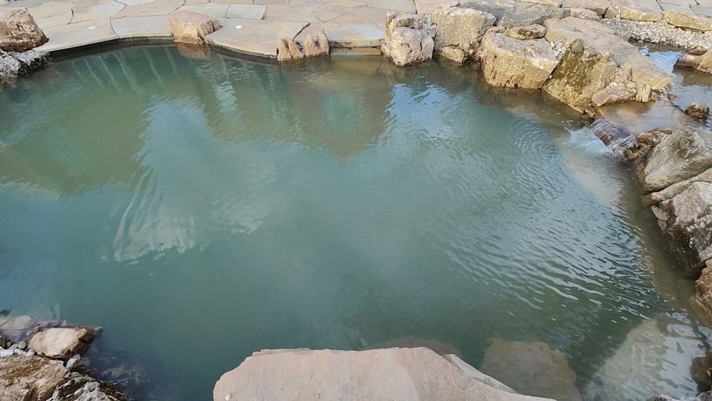 Swimming Pool Fountains and Waterfalls