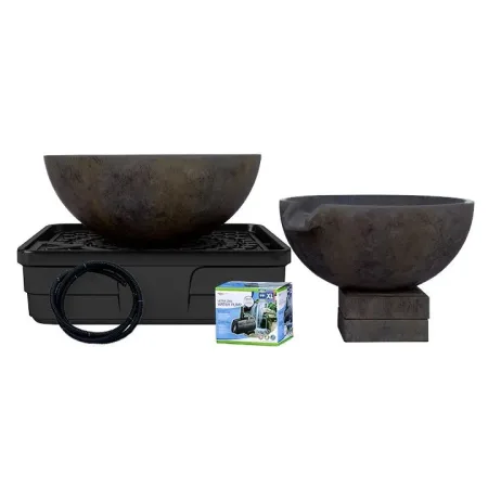 Aquascape Spillway Bowl and Basin Fountain Kit - Iron Ore - 32"/40" Dia