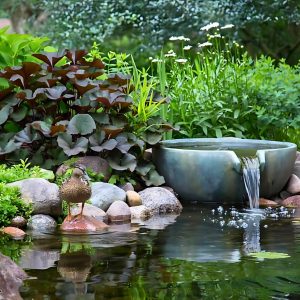 Installing Decorative Urn Water Features in Your Garden