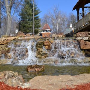 Large Pond Waterfall