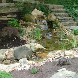outdoor water features